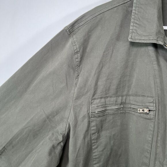 Liverpool Los Angeles Full Zip Jacket Mens Size XXL 2XL Military Olive Green - Picture 7 of 13